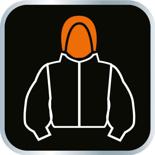 Bluza rozpinana z kapturem NEO TOOLS COMFORT szara rozmiar XXL 5