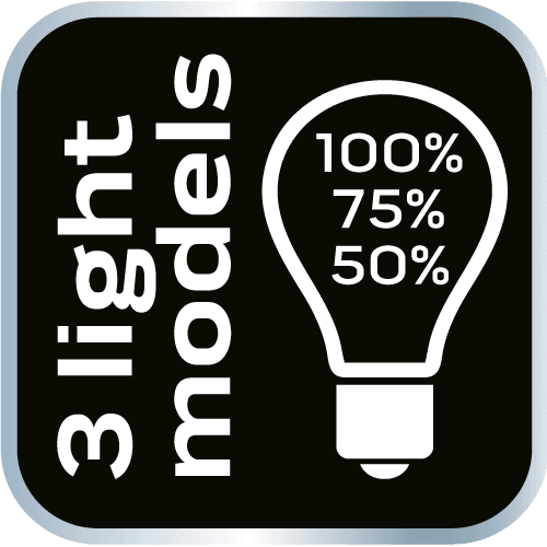 Czapka z wbudowaną latarką LED z regulacją mocy 4