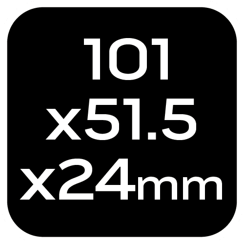 Kłódka na szyfr mosiężna 101 x 51.5 x 24 mm 10