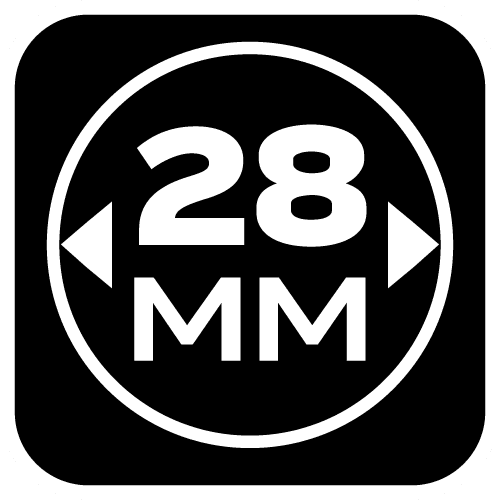 Okrągłe podkładki filcowe samoprzylepne białe 28 mm 12 sztuk 8