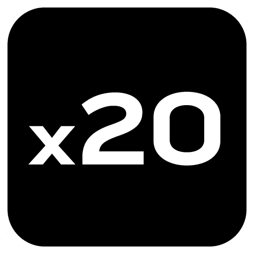 Podkładki filcowe samoprzylepne białe 20 x 20 mm 10