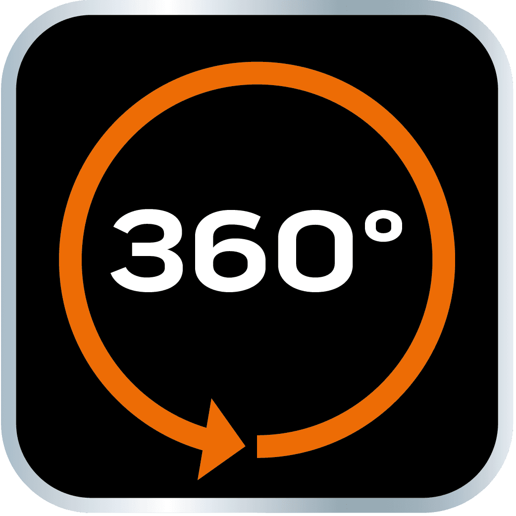 Tylna lampka rowerowa LED 3W z akumulatorem 3