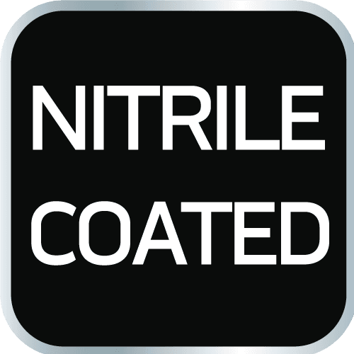 Rękawice robocze bawełniane pokryte nitrylem rozmiar 9 6