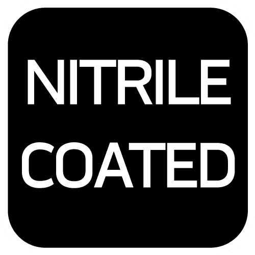 Rękawice robocze poliester pokryty nitrylem rozmiar 9 10