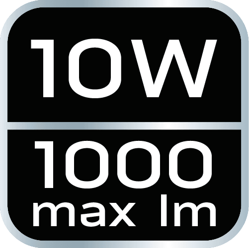 Latarka akumulatorowa USB o mocy 1000 lm z diodą OSRAM P9 LED 2