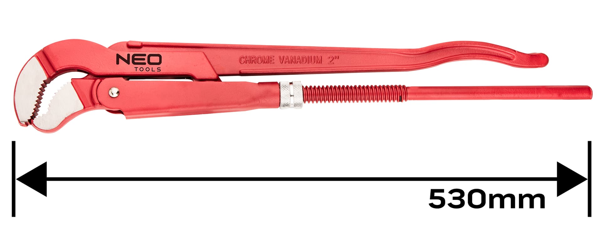 Klucz do rur typ S 2 calowy o długości 530 mm 4