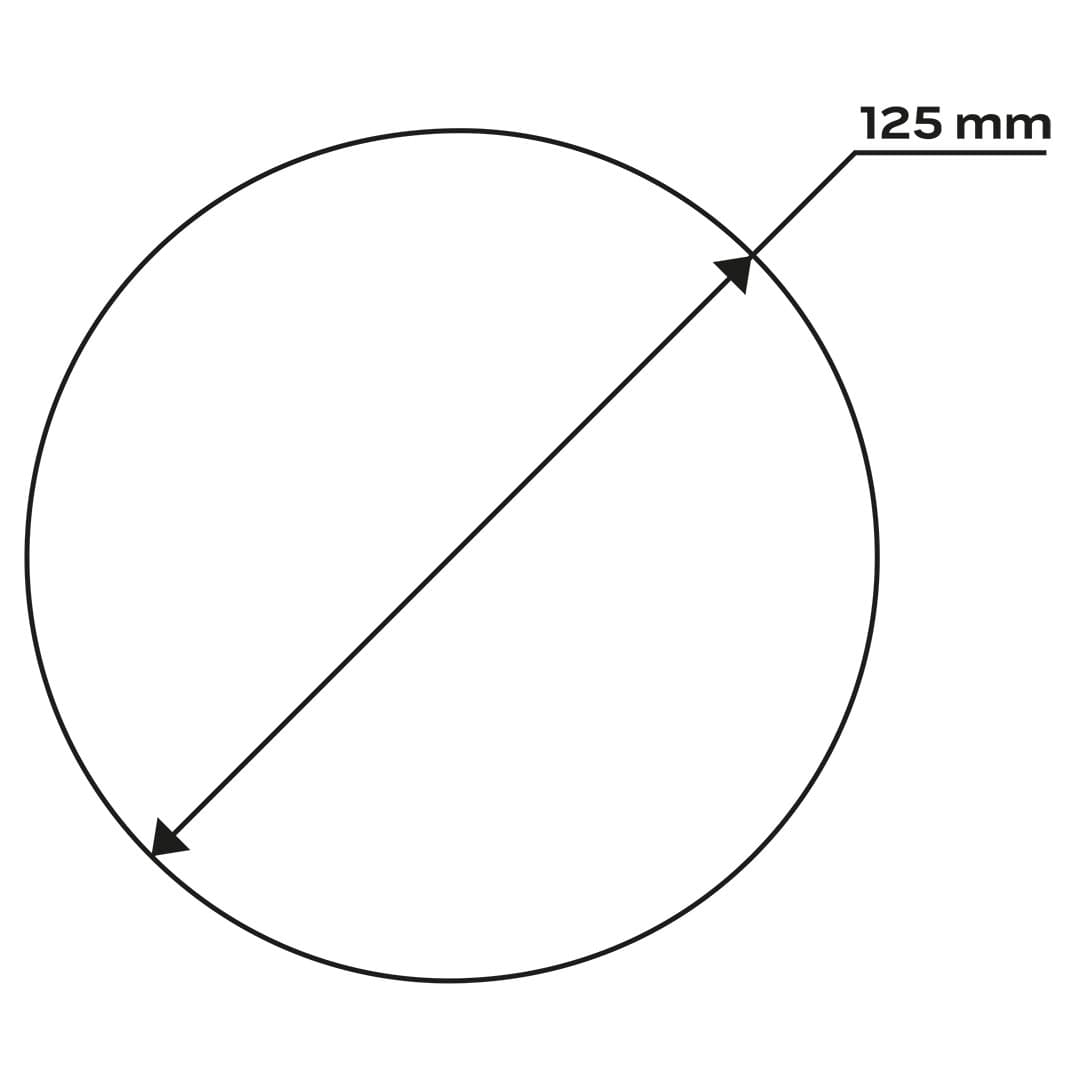Dysk polerski diamentowy na rzep 125 mm, gradacja P100 4