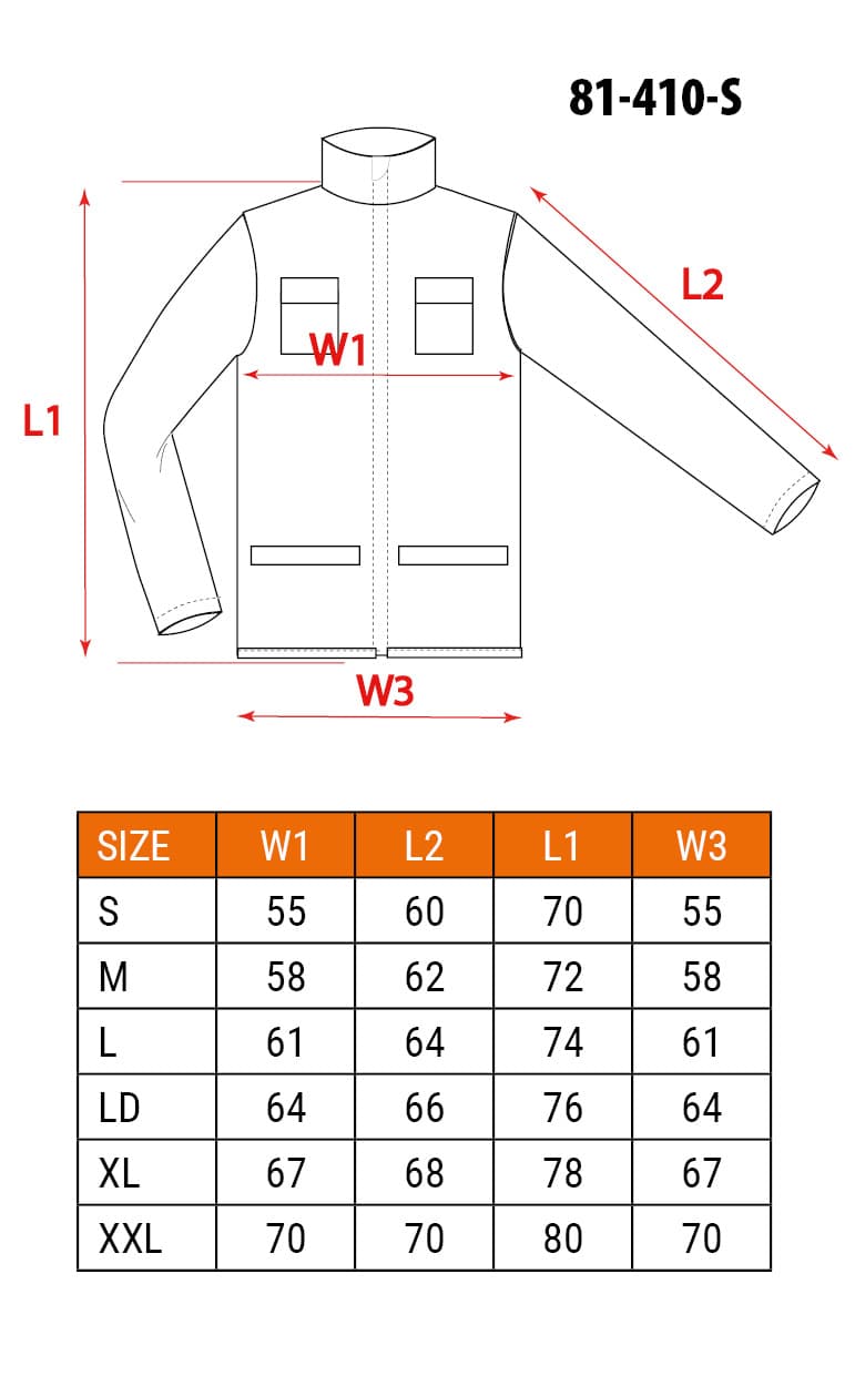 Bluza robocza NEO BASIC rozmiar S/48 4