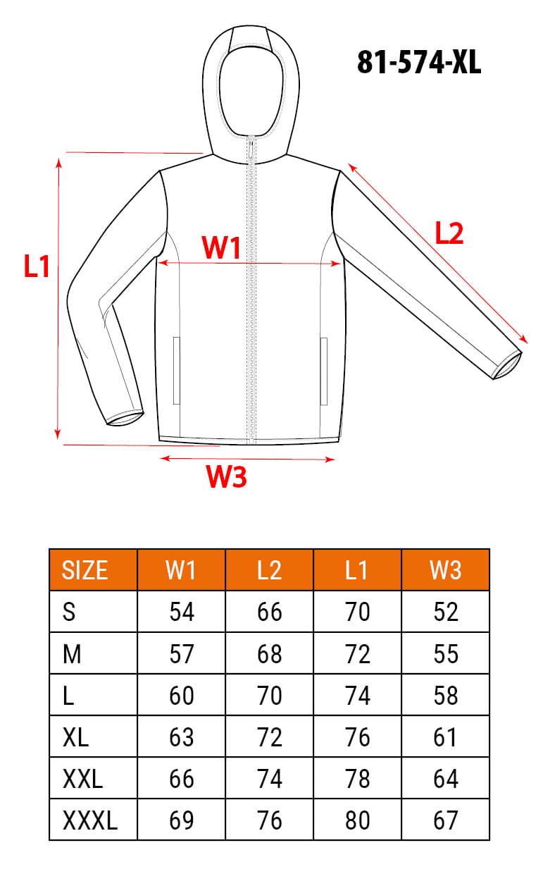 Kurtka robocza ocieplana Warm rozmiar XL 4