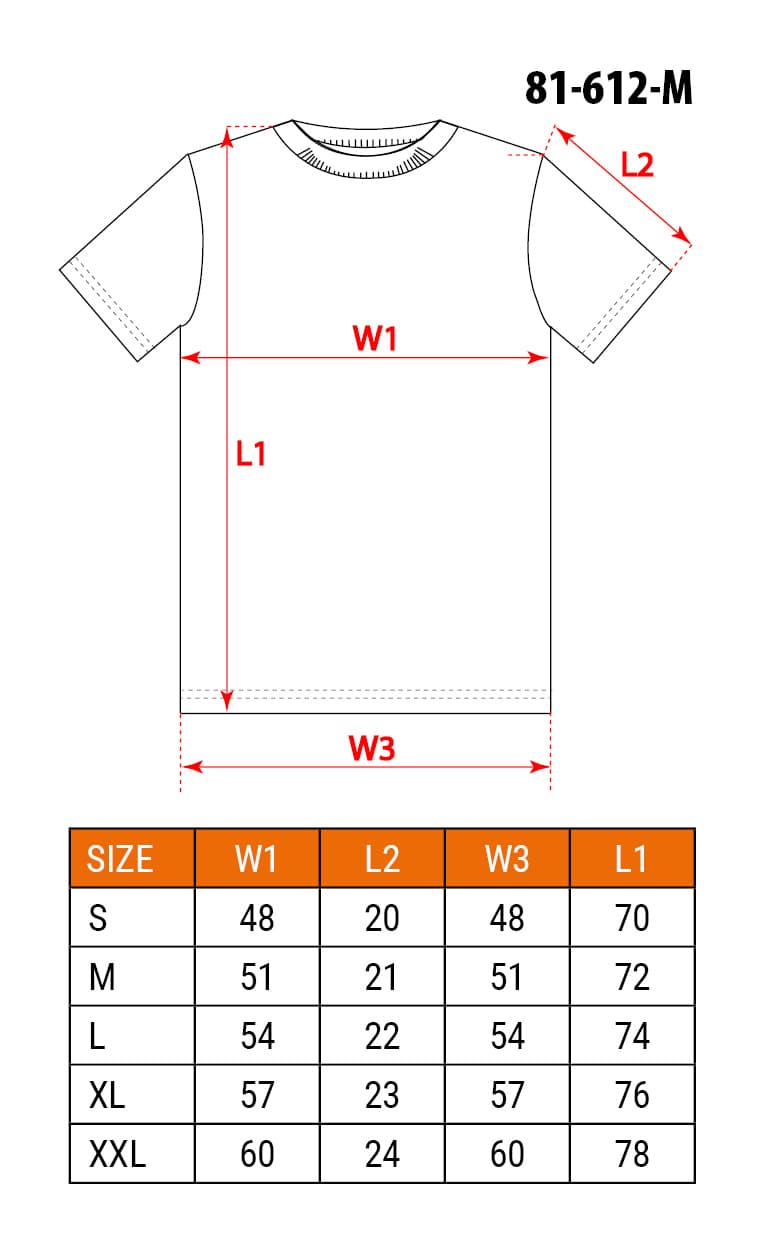 Oliwkowy T-shirt roboczy CAMO rozmiar M 3