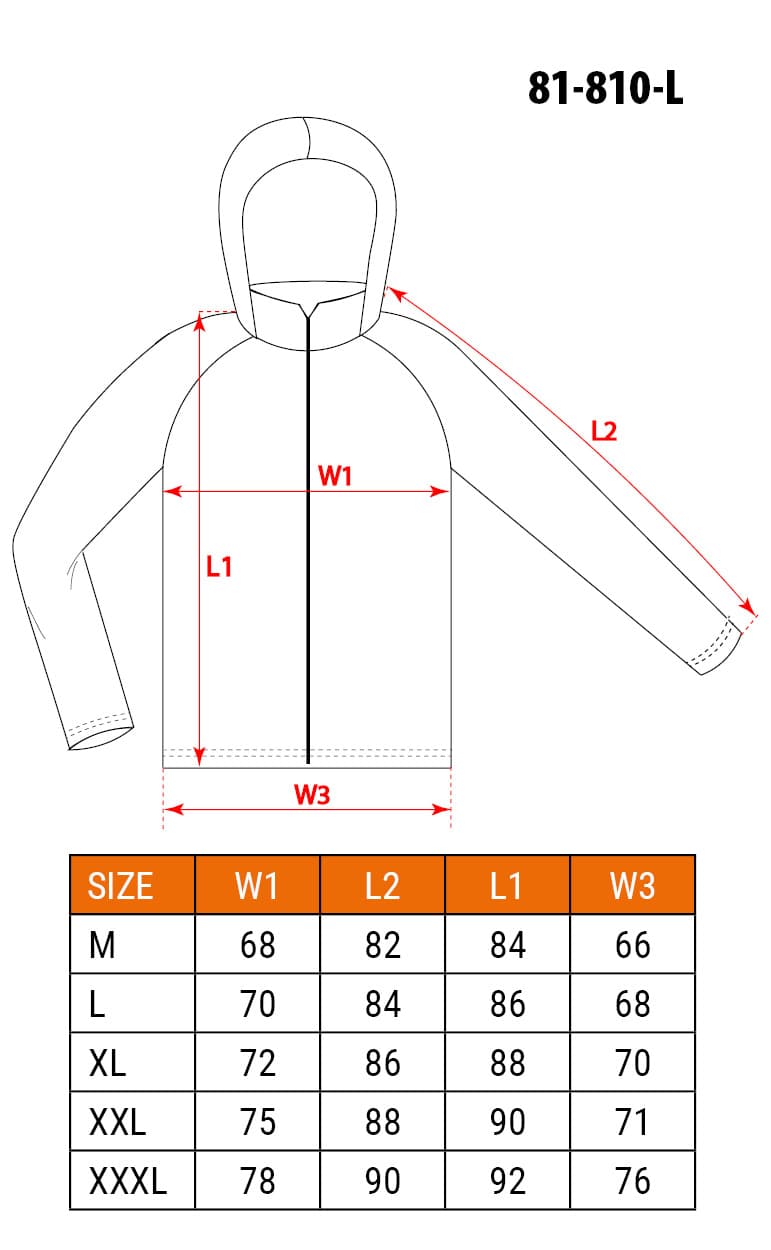 Kurtka przeciwdeszczowa PU/PVC rozmiar L 4