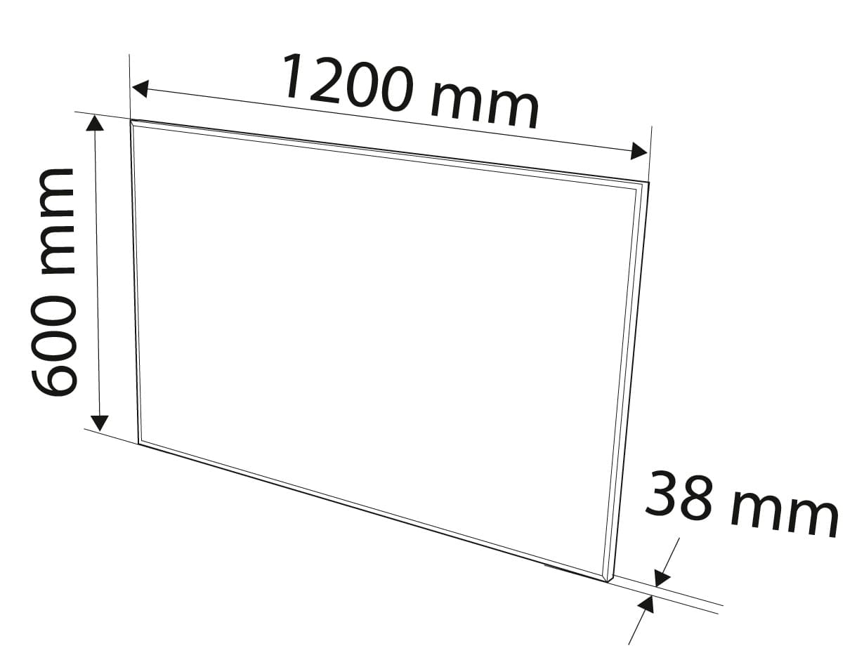 Panel grzewczy na podczerwień 720W z Wi-Fi 4