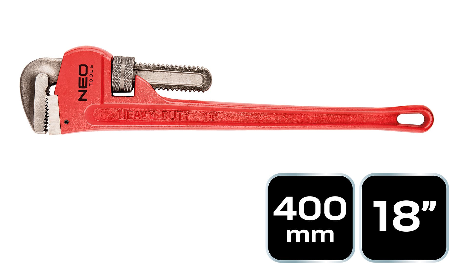 Klucz do rur Stillson 450 mm 18 cali 3