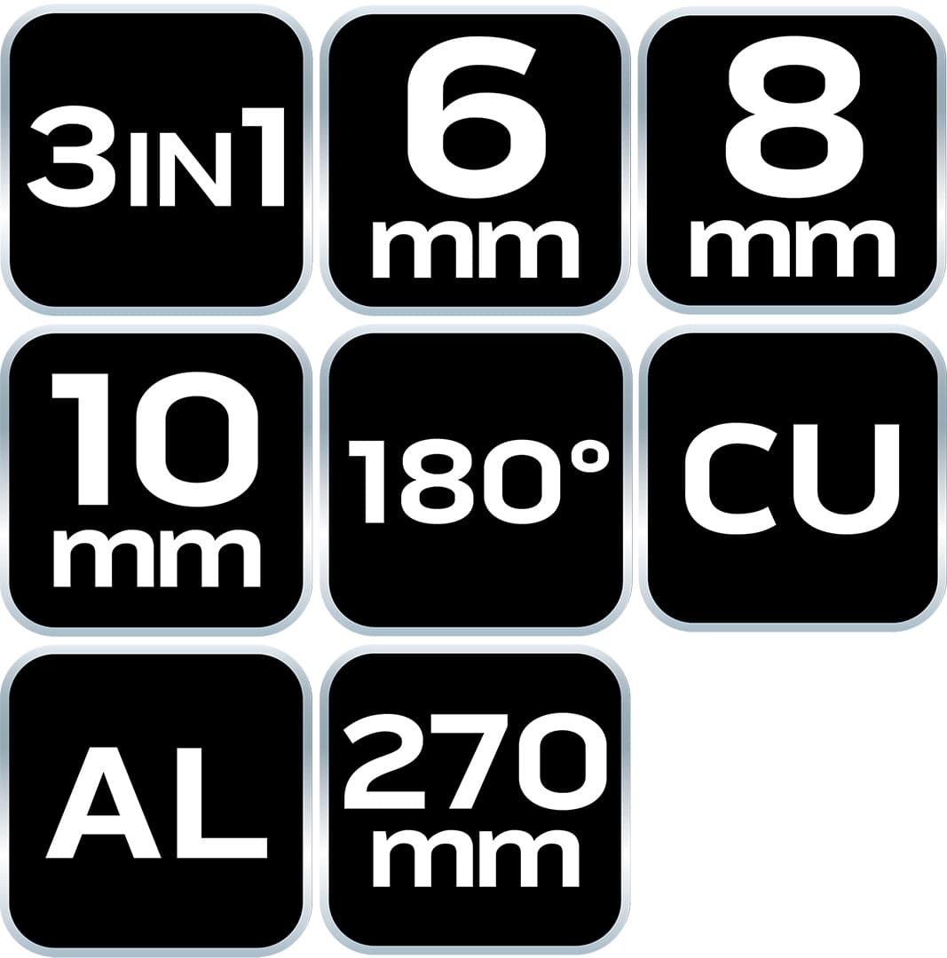 Giętarka do rur 3 w 1 - 6, 8, 10 mm 9