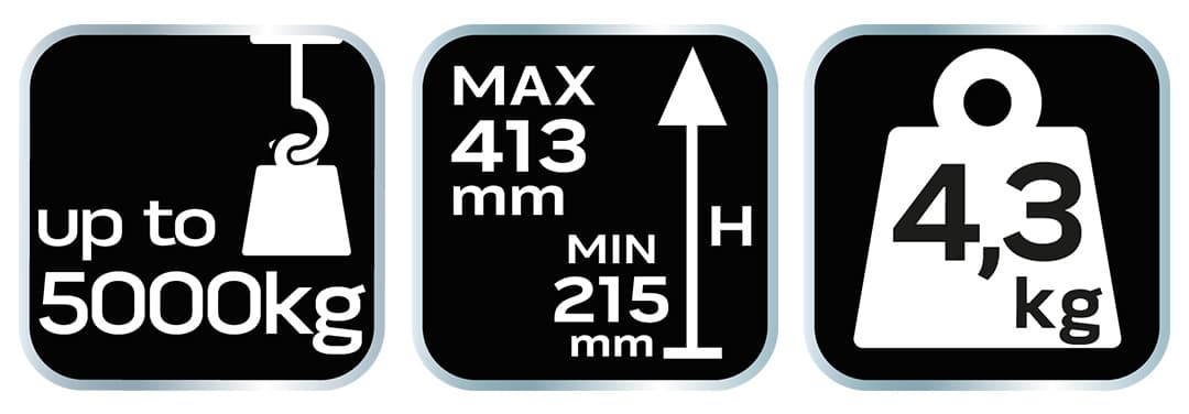 Podnośnik słupkowy hydrauliczny 5 ton do warsztatu 3