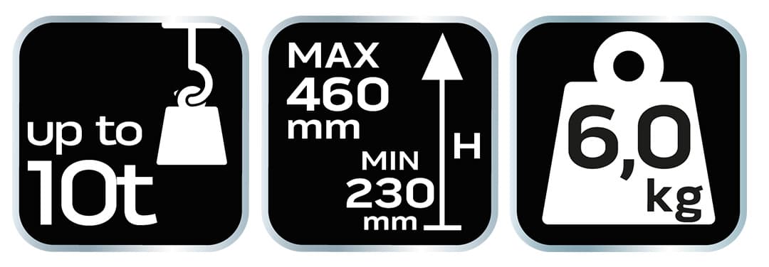 Podnośnik słupkowy hydrauliczny 10 ton do warsztatu 5