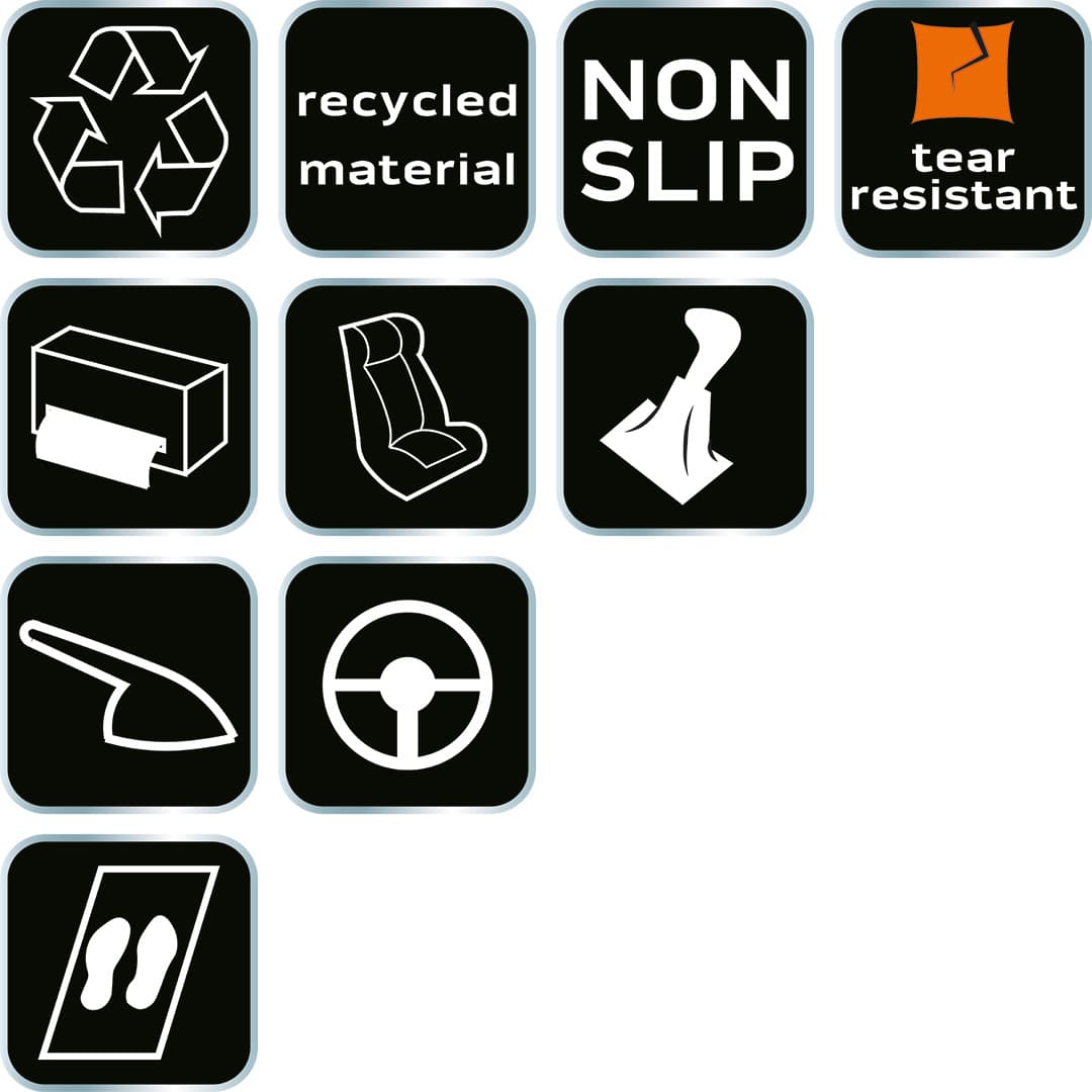 NEO TOOLS pokrowce ochronne na wnętrze samochodu 200 sztuk 4