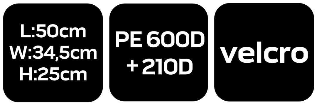 Składany organizer samochodowy do bagażnika z mocnego materiału 9