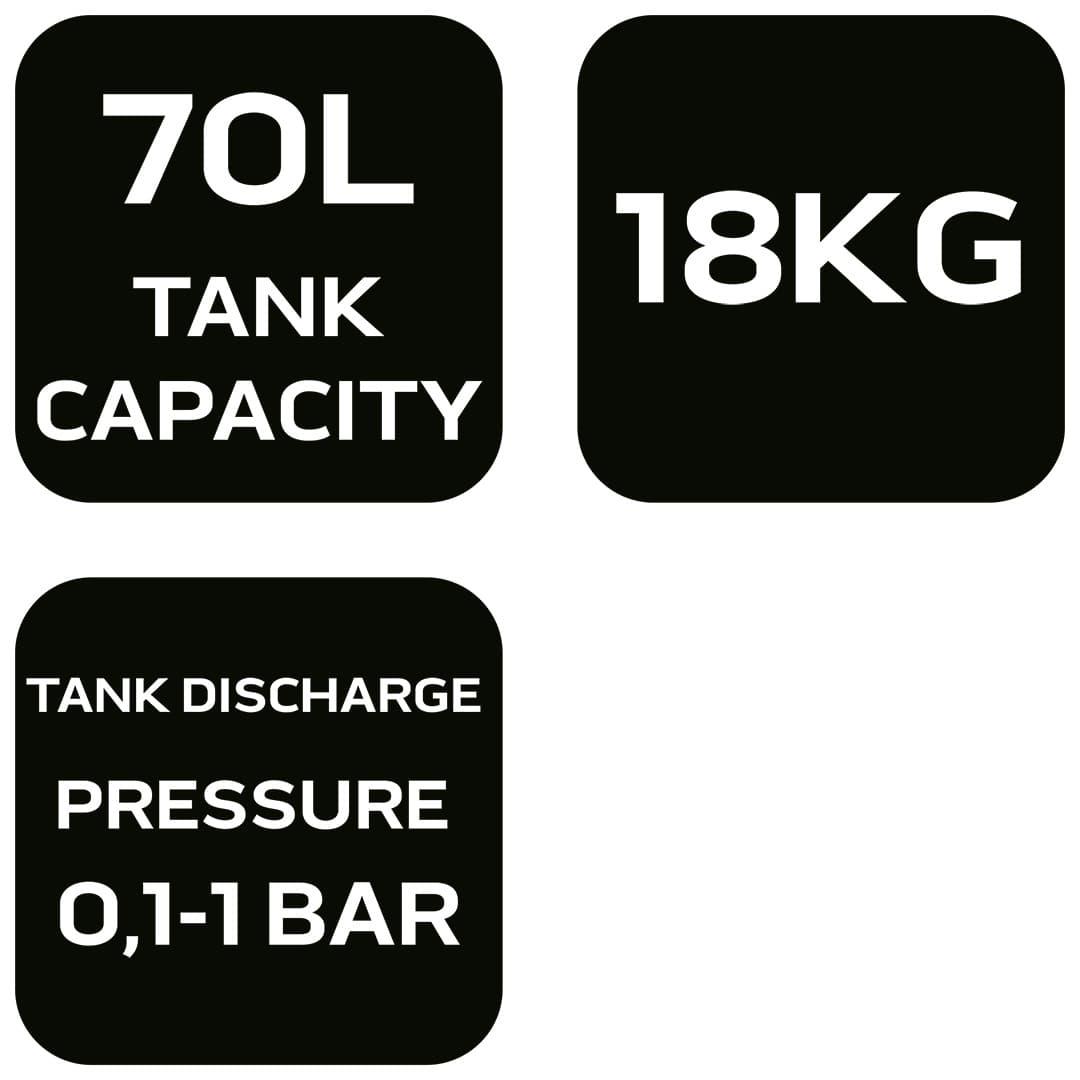 Mobilna zlewarka do oleju grawitacyjna 70 litrów 3