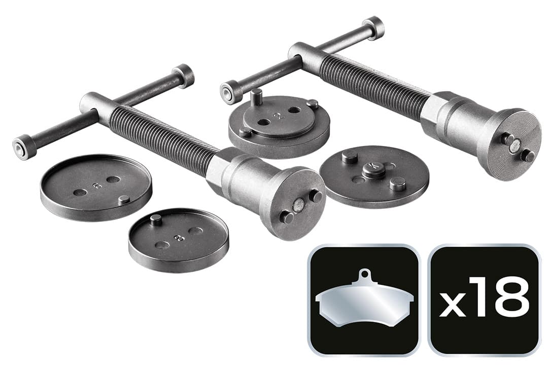 Ręczny zestaw separatorów do zacisków hamulcowych 18 sztuk 4