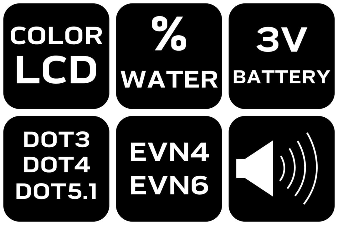 Elektroniczny tester płynu hamulcowego DOT3, DOT4, DOT5.1 3