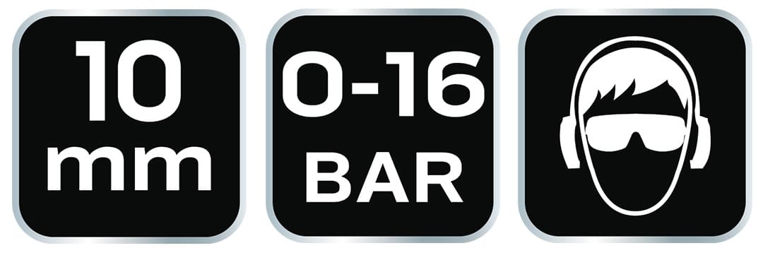 Szybkozłączka do kompresora ze stali nierdzewnej z wyjściem na wąż 10 mm 5