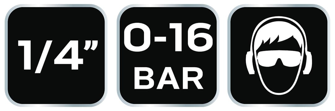 Szybkozłączka do kompresora z końcówką gwint zewnętrzny 1/4 cala 5