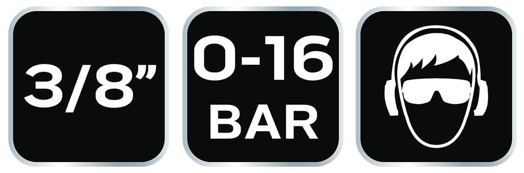 Końcówka do szybkozłączki z gwintem wewnętrznym 3/8 cala 5