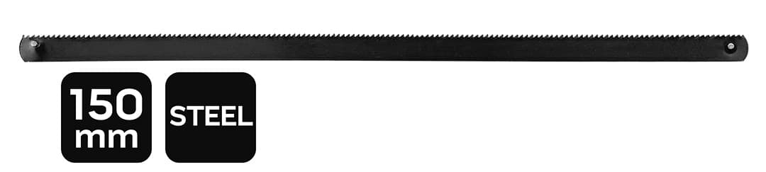 Mini piła do metalu stalowa 150 mm 8