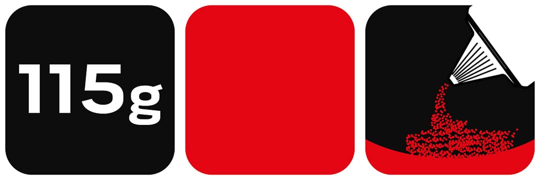 Kreda traserska czerwona 115 g 6