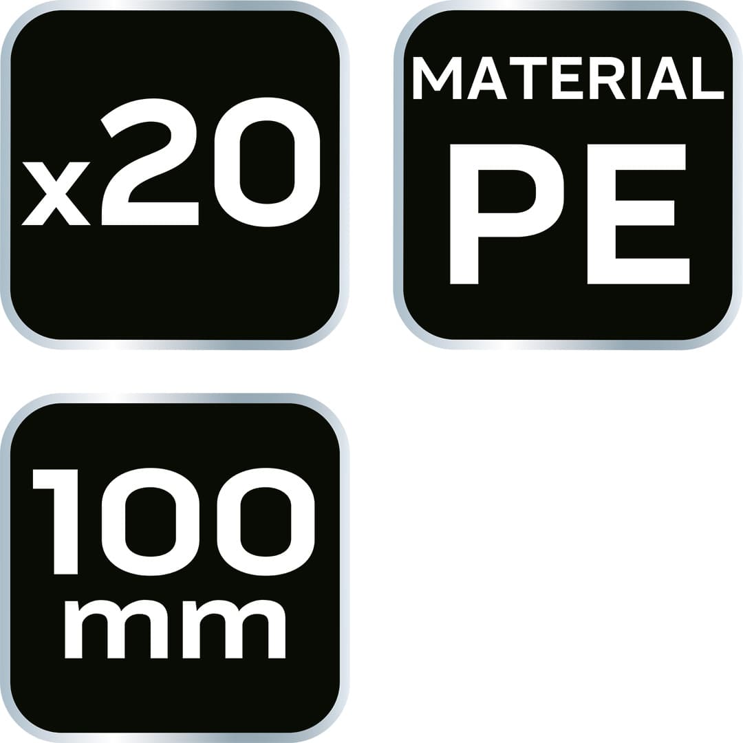 Repery do wylewek 100 mm samoprzylepne 20 sztuk 5