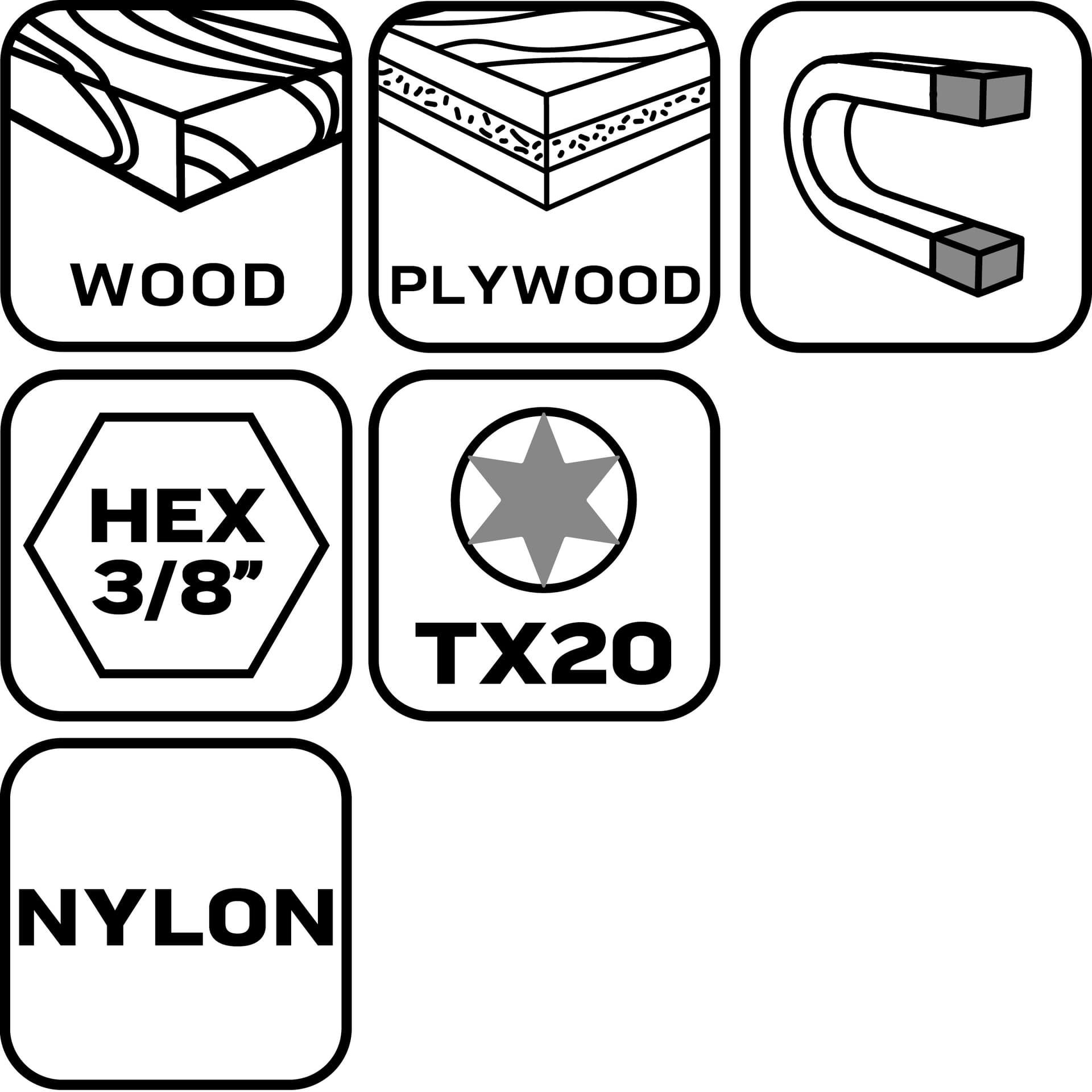 Zestaw do połączeń kieszeniowych z wiertłem stopniowym i ogranicznikami głębokości 10