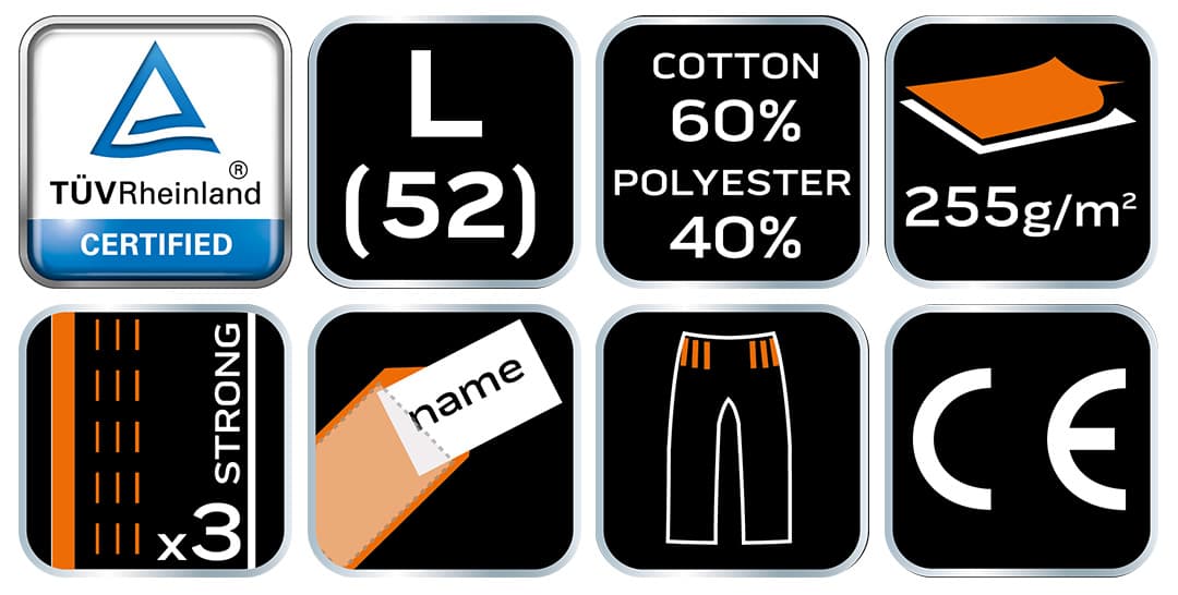 Ogrodniczki robocze moro rozmiar L 3