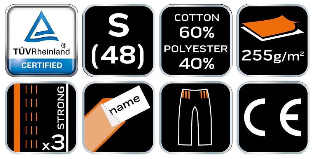 Ogrodniczki robocze CAMO rozmiar S 3