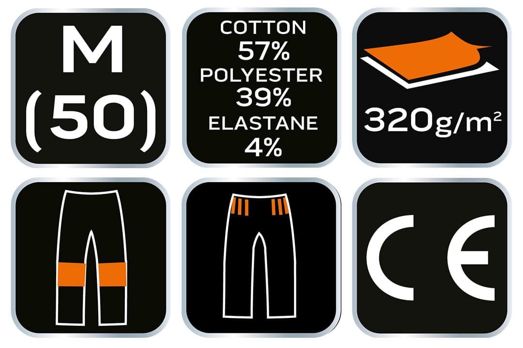 Spodnie dresowe męskie COMFORT szaro-czarne rozmiar M 3