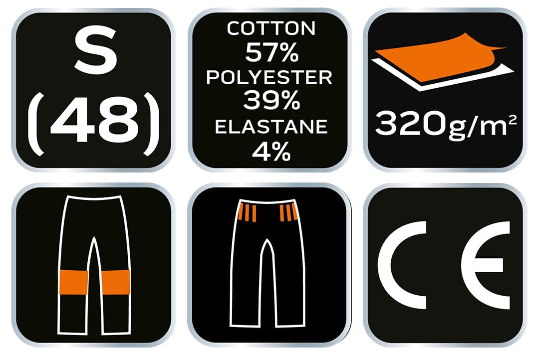 Spodnie dresowe Comfort szaro-czarne rozmiar S 3