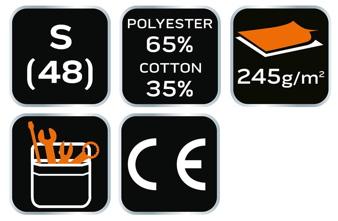 Bluza robocza NEO BASIC rozmiar S/48 3