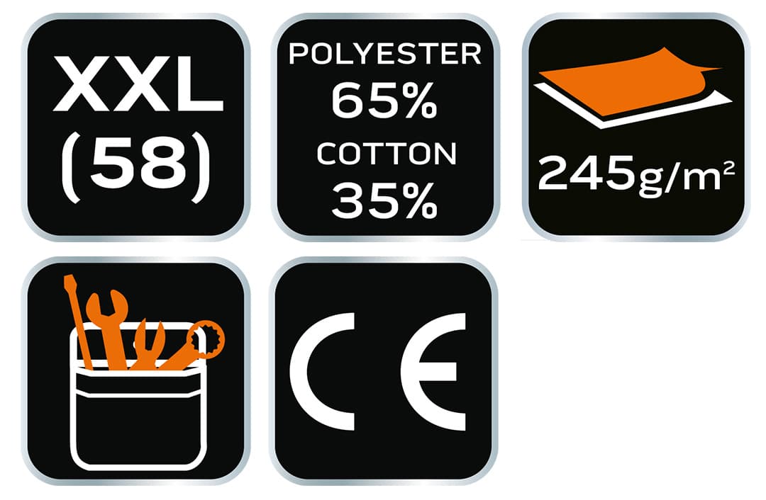 Bluza robocza BASIC rozmiar XXL/58 3