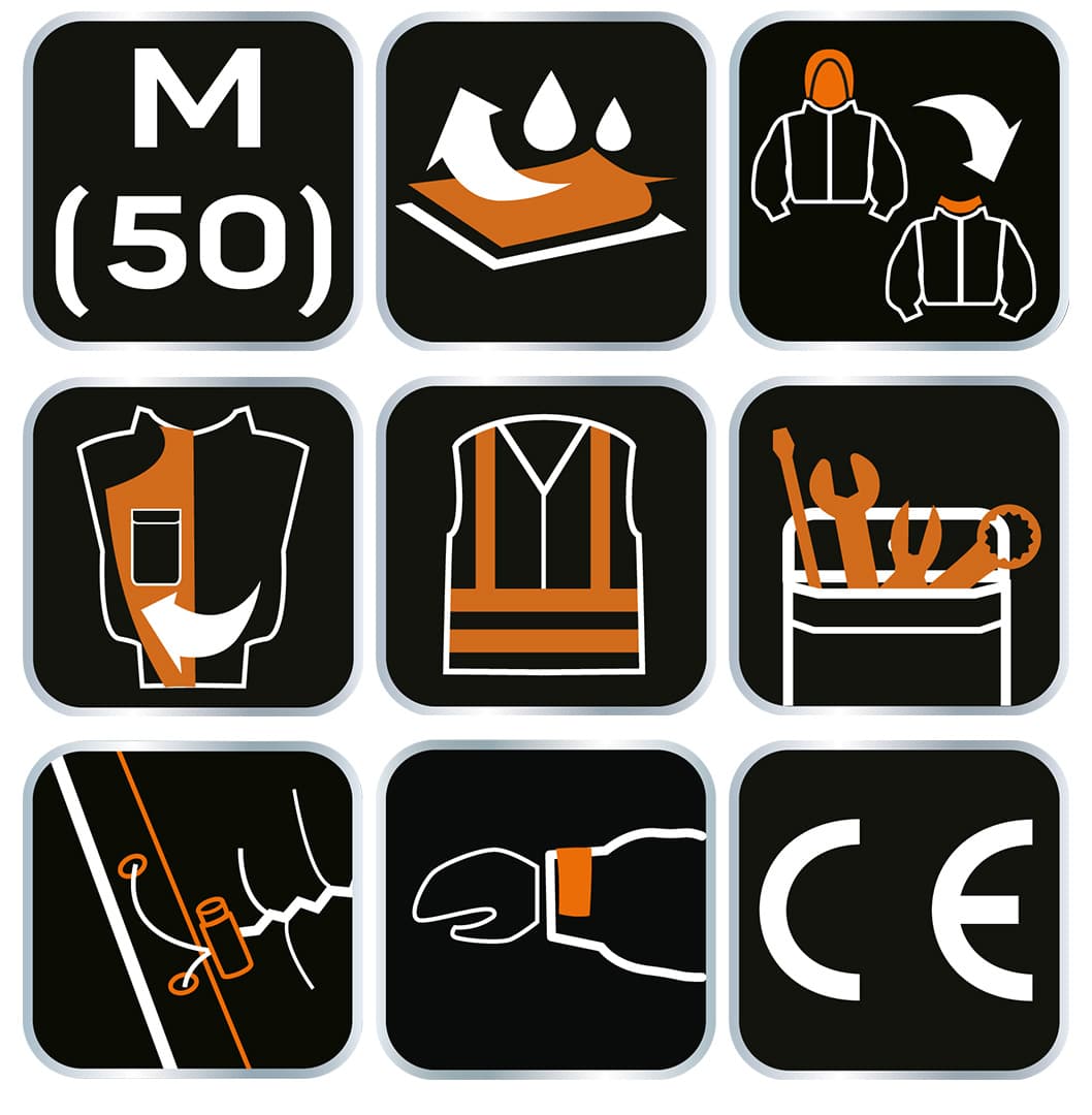 Kurtka robocza zimowa wiatroodporna i wodoodporna rozmiar M/50 3