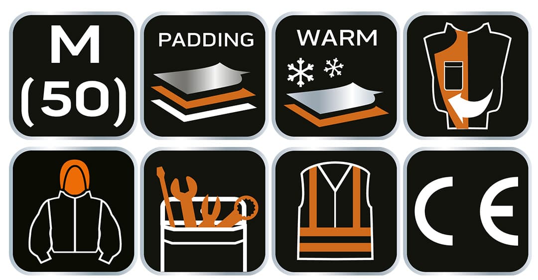 Kurtka robocza ocieplana Warm rozmiar M 3