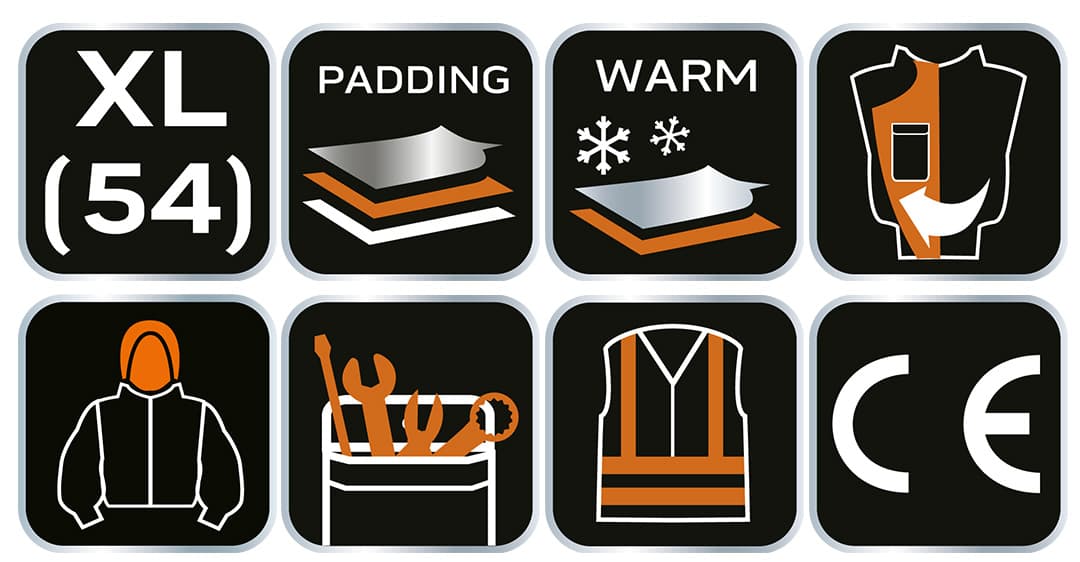 Kurtka robocza ocieplana Warm rozmiar XL 3