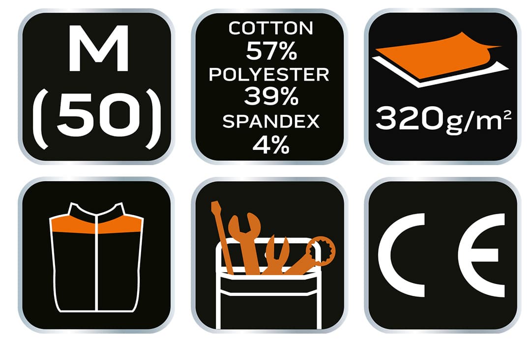 Bluza dresowa COMFORT szaro-czarna rozmiar M 3