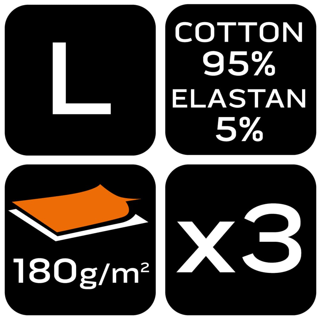 Bokserki męskie basic NEO TOOLS 3-pack rozmiar L 3