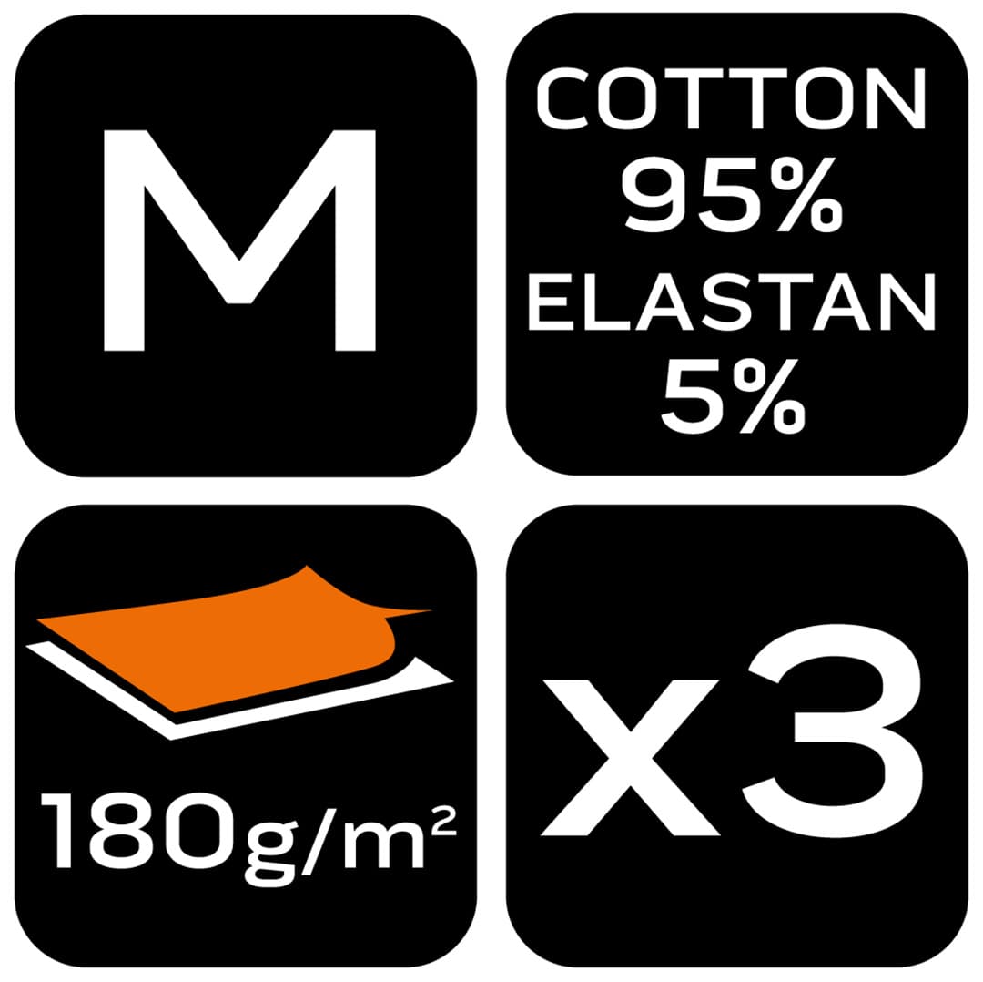 Bokserki męskie basic NEO TOOLS 3-pack rozmiar M 3