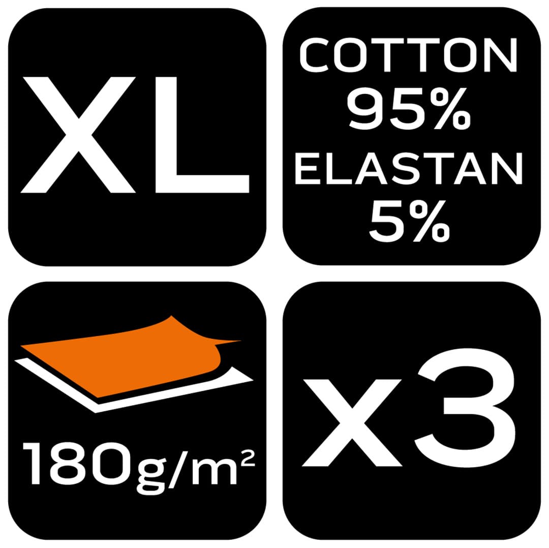 Bokserki męskie basic NEO TOOLS 3-pack rozmiar XL 3