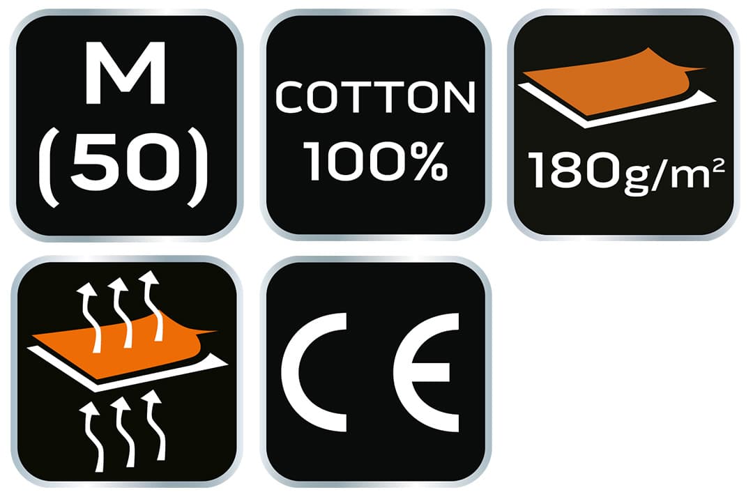 T-shirt z nadrukiem mechanika, rozmiar M 7