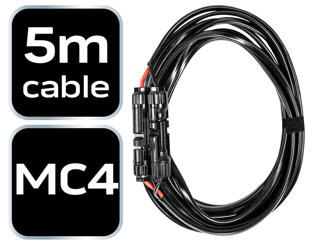 Przedłużacz solarny z kablem o długości 5 m 9