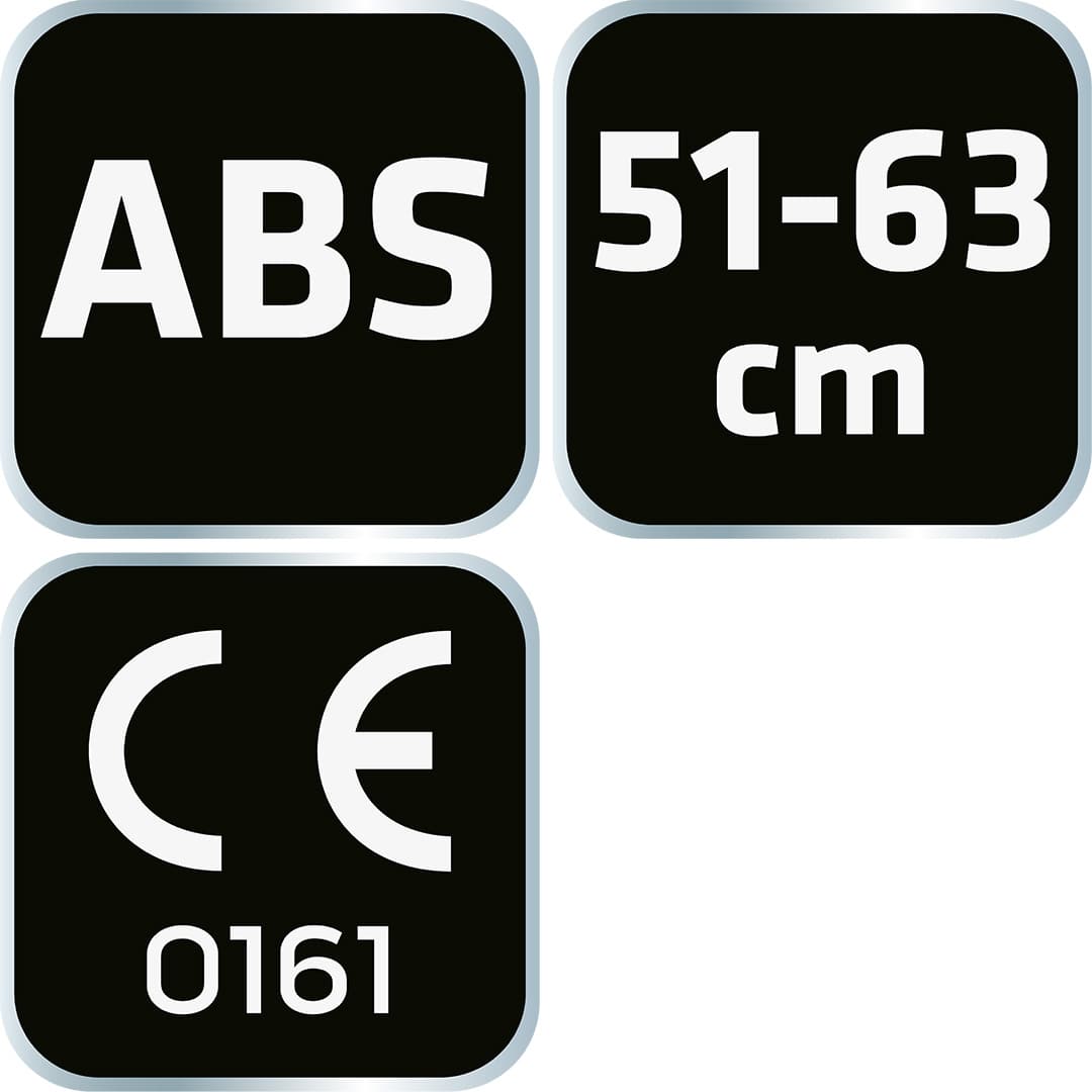 Hełm przemysłowy do pracy na wysokościach, biały 3