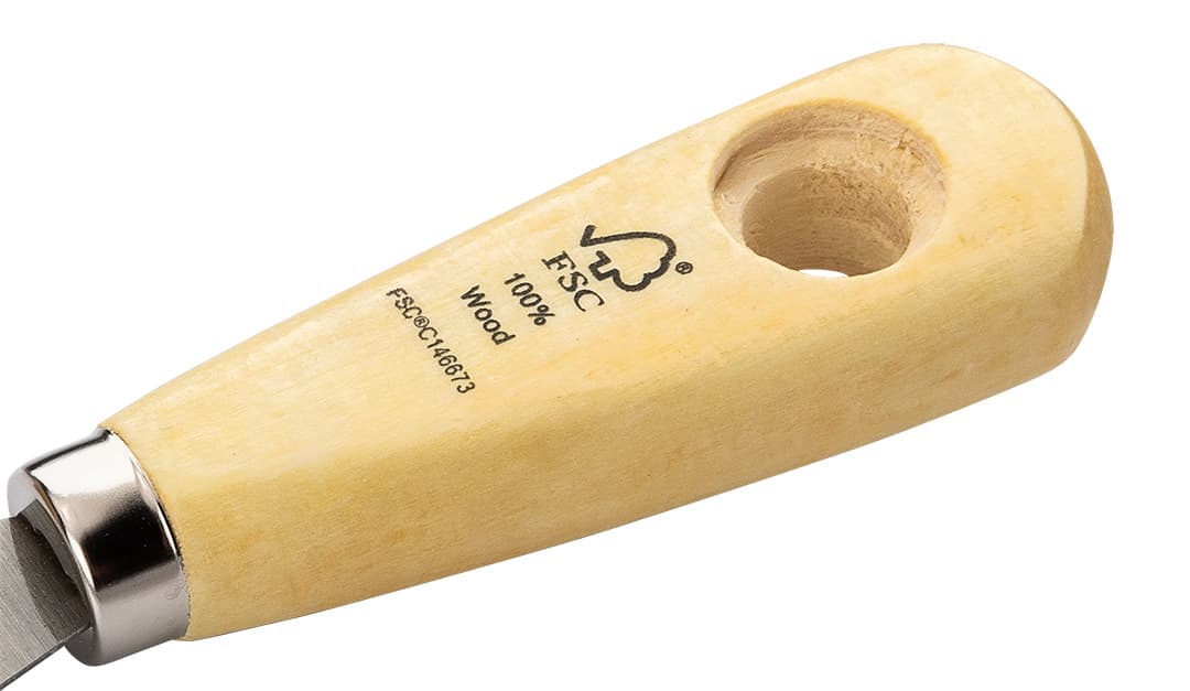 Szpachla malarska drewniana 30 mm do gładzi 7