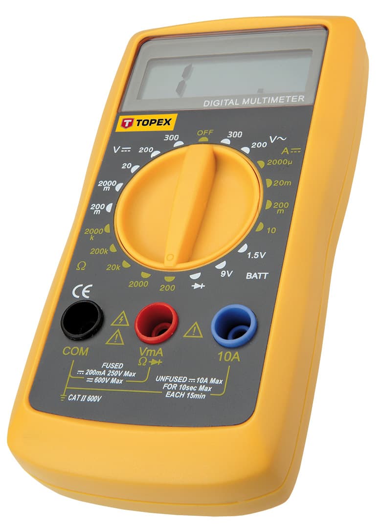 Uniwersalny miernik elektroniczny do pomiaru napięcia i oporności 3